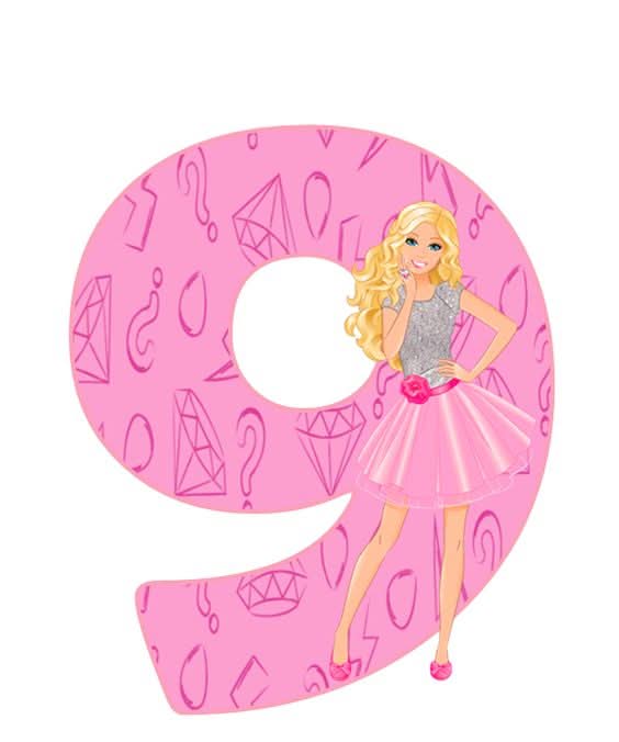 Imagine comestibila, vafa sau icing, format A4, Barbie Imagini comestibile Nati Shop