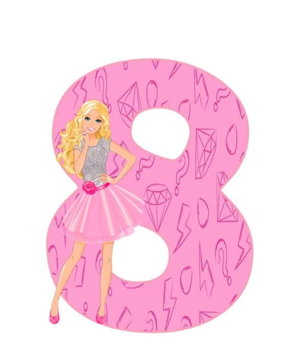 Imagine comestibila, vafa sau icing, format A4, Barbie Imagini comestibile Nati Shop