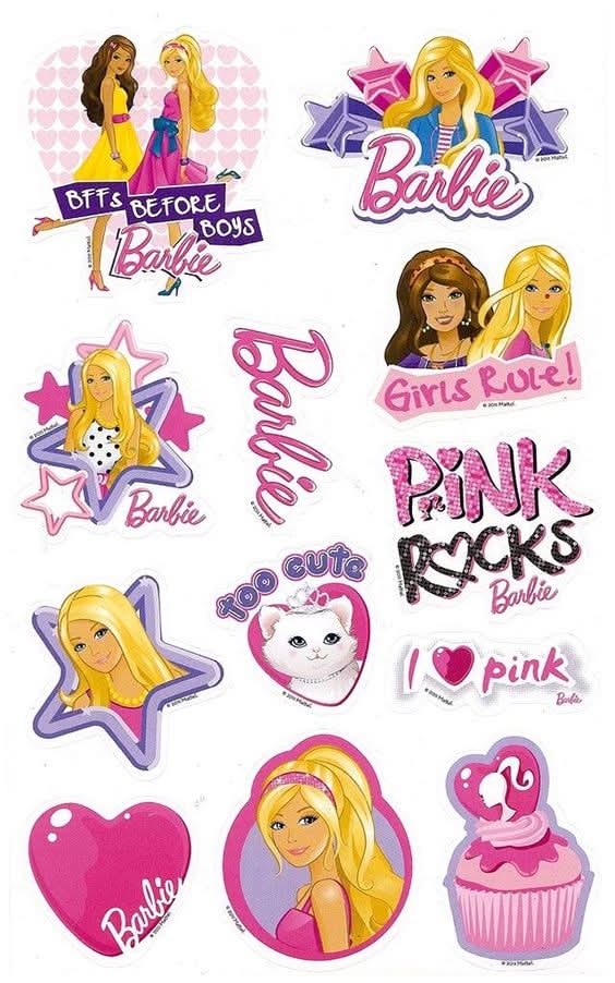 Imagine comestibila, vafa sau icing, format A4, Barbie Imagini comestibile Nati Shop