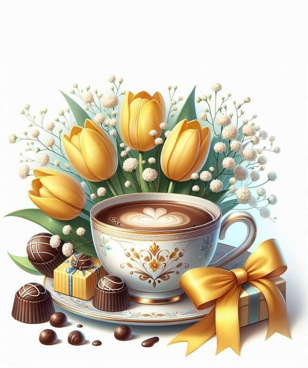 Imagine comestibila, vafa sau icing, format A4, Flori Imagini comestibile Nati Shop