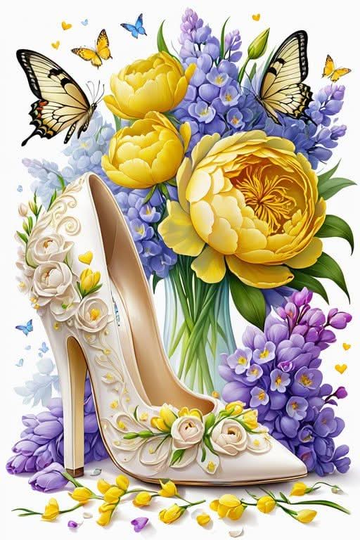 Imagine comestibila, vafa sau icing, format A4, Flori Imagini comestibile Nati Shop