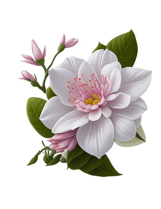 Imagine comestibila, vafa sau icing, format A4, Flori Imagini comestibile Nati Shop