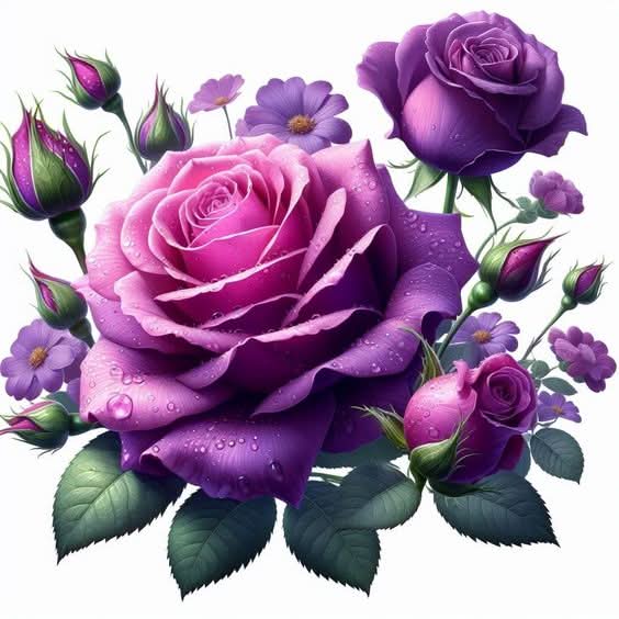 Imagine comestibila, vafa sau icing, format A4, Flori Imagini comestibile Nati Shop