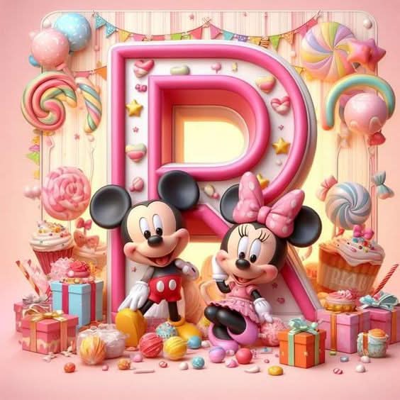 Imagine comestibila, vafa sau icing, format A4, Mickey si Minnie Mouse Imagini comestibile Nati Shop
