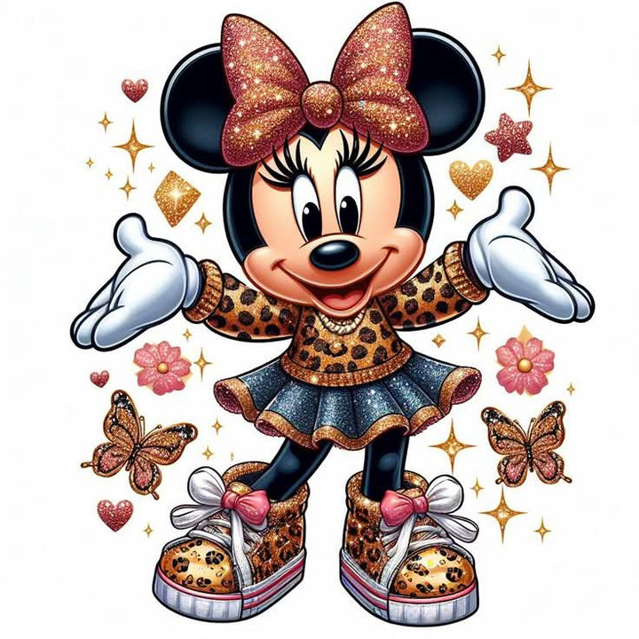 Imagine comestibila, vafa sau icing, format A4, Minnie Mouse Imagini comestibile Nati Shop