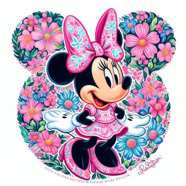 Imagine comestibila, vafa sau icing, format A4, Minnie Mouse Imagini comestibile Nati Shop