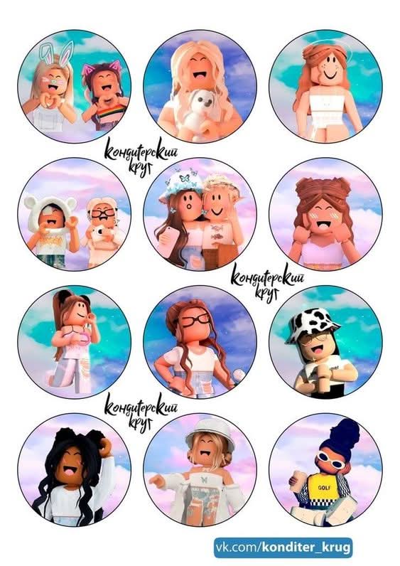 Imagine comestibila, vafa sau icing, format A4, Roblox Imagini comestibile Nati Shop