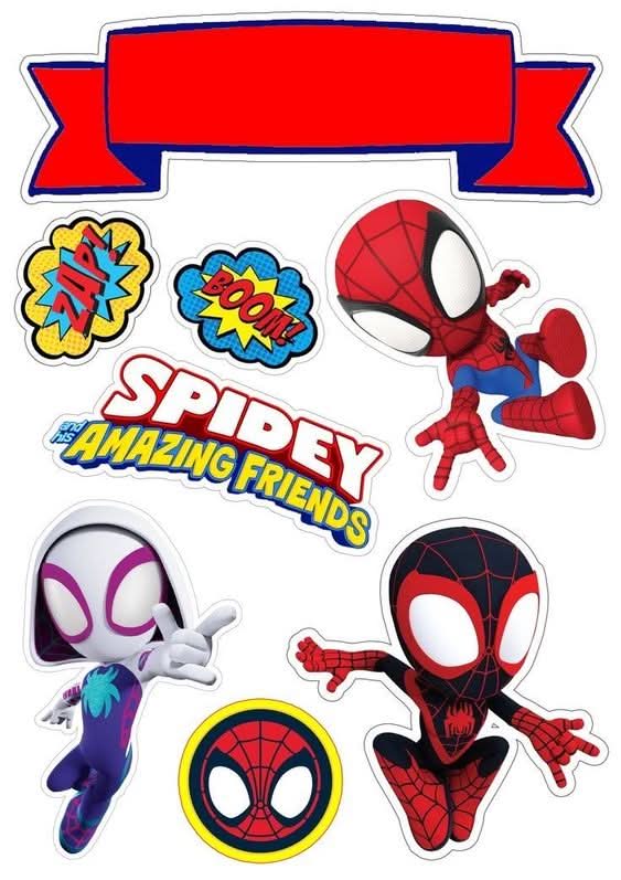 Imagine comestibila, vafa sau icing, format A4, Spiderman Imagini comestibile Nati Shop