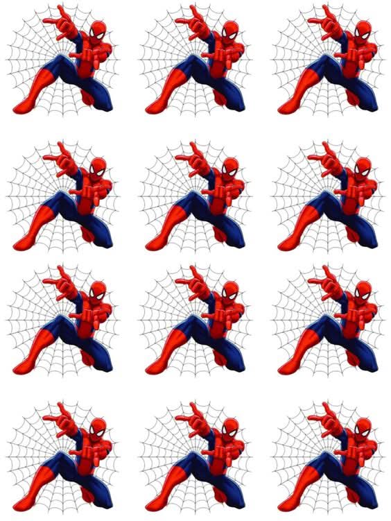 Imagine comestibila, vafa sau icing, format A4, Spiderman Imagini comestibile Nati Shop
