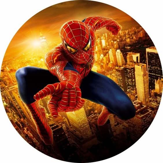 Imagine comestibila, vafa sau icing, format A4, Spiderman Imagini comestibile Nati Shop