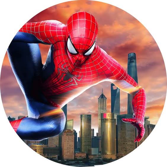 Imagine comestibila, vafa sau icing, format A4, Spiderman Imagini comestibile Nati Shop