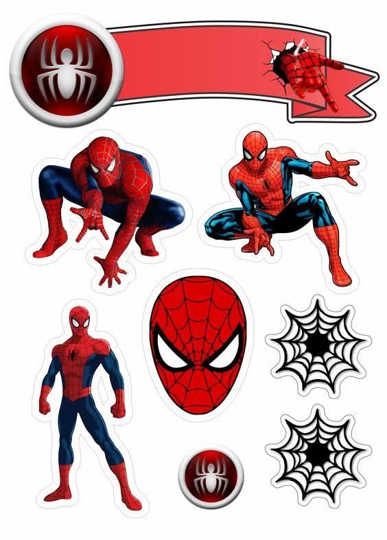 Imagine comestibila, vafa sau icing, format A4, Spiderman Imagini comestibile Nati Shop