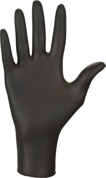 Manusi nitril nepudrate negre Nitrylex 100buc, marimea XL Nati Shop