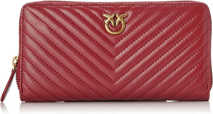 Pinko Frauen Ryder Reißverschluss um Schaf Nappa c Reisungszubehör Brieftasche