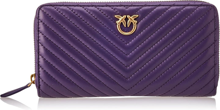 Pinko Frauen Ryder Reißverschluss um Schaf Nappa c Reisungszubehör Brieftasche