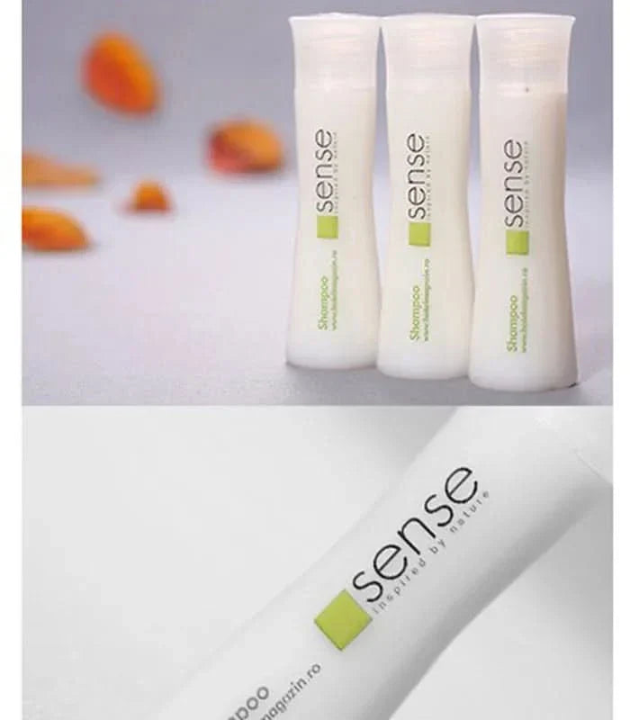 Sampon hotelier sticla Sense, 25ml, set 195 bucati Cosmetica Hoteliera Naty Shop