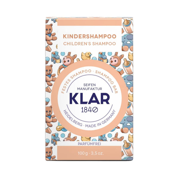 Șampon solid pentru copii Klar's fără parfum 100g Copii - Baie si Skincare Naty Shop Titlu implicit