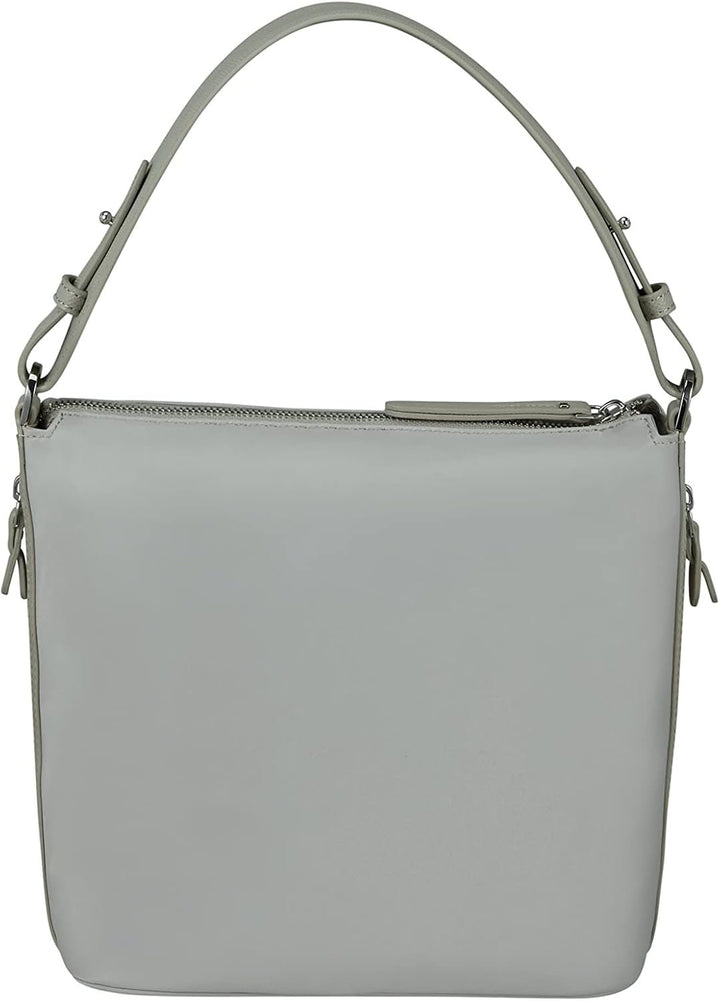 Samsonite Essentially Karissa - Geantă de voiaj S, 27 cm, gri (Dove Grey) Genti Femei Naty Shop